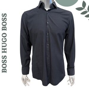 Hugo Boss Slim Fit Dress Shirt | Men’s Size 16 / 41 | Made in Turkey
